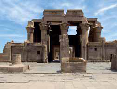 Tempio di Kom Ombo sul fiume Nilo